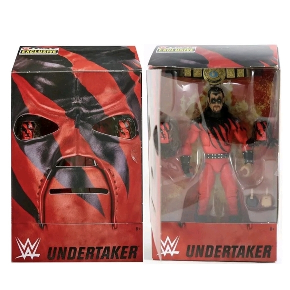 Undertaker As Kane Ringside Exclusive WWE Mattel Elite Wrestling figure MINT MOC - Picture 3 of 8